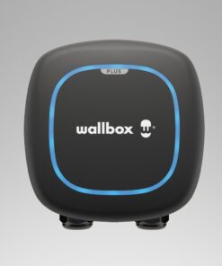 Wallbox Pulsar Plus Level 2 Electric Vehicle Smart Charger - Ultra-Compact, WiFi, Bluetooth, Alexa/Google Home, Energy Star and UL Certified, 25ft Cable, Indoor/Outdoor EVSE, Assembled in USA (48 Amp)