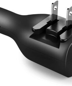 NDLBS Car Charger,Dual USB Wall Charger and Car Charger with Travel Adapter Foldable Plug Home for iPhone X Xs MAX 6 7 8 Plus, iPad Mini Air Pro, S10 9 8 7 Plus, LG Google one Plus 6 Phone