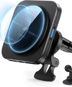 ESR for Qi2 15W MagSafe Car Mount Charger with CryoBoost, Phone Cooling MagSafe Car Charger, Air Vent/Dashboard Wireless Charging for iPhone 17/16/15/14/13/12, S25 Series, Pixel 10, Fast Charger