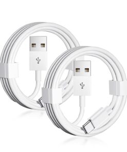 Car Carplay Cable for iPhone 17 15 16 /Air/ Pro Max, USB A to USB C for Carplay for iPhone USB Cord, Car Charger for iPhone 17 Air Charging Cable, iPad Pro, iPad Air 5th, Mini 6th Gen Car Charger Cord