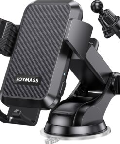 Wireless Car Charger, Phone Holders for Your Car, 15W Auto Clamping Phone Mount Car Accessories for iPhone 16 15 14 13 12 Mini Pro Max 11 XR XS, Samsung Galaxy S24 Ultra S23 S22+ Note 20, etc